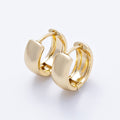 14K Gold Filled 11.5mm Wide Minimalist Cartilage Huggie | Earrings-00197