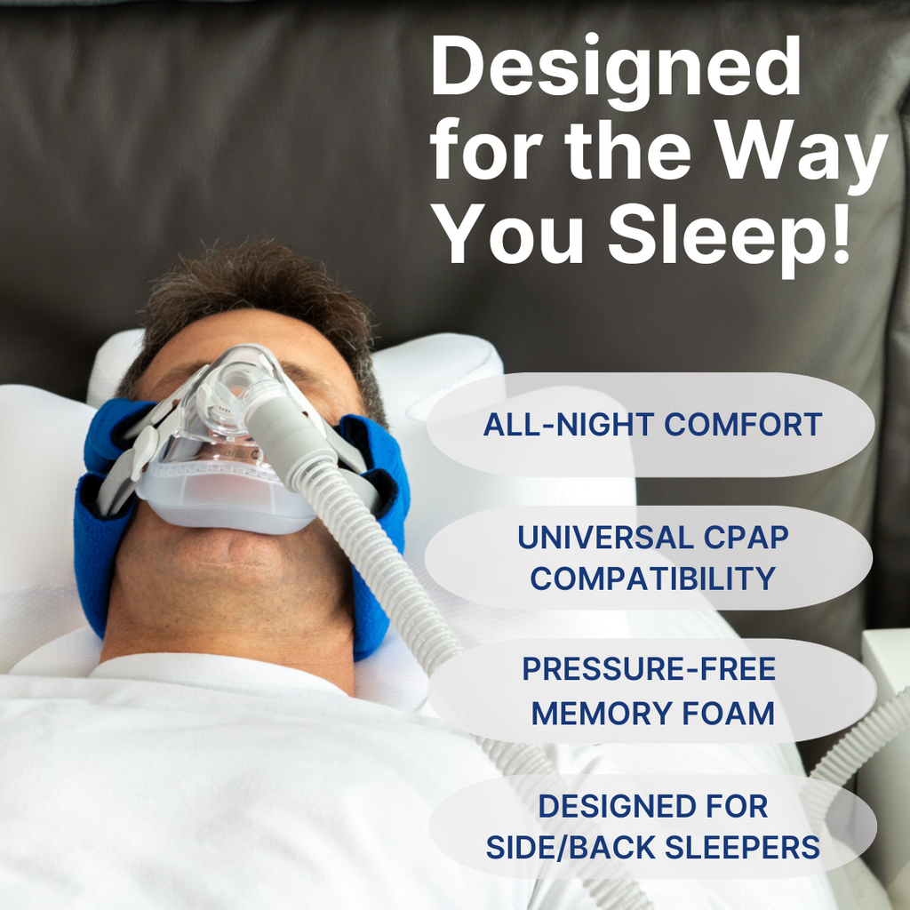 CPAP Ergonomic Pillow - Memory Foam CPAP Pillow