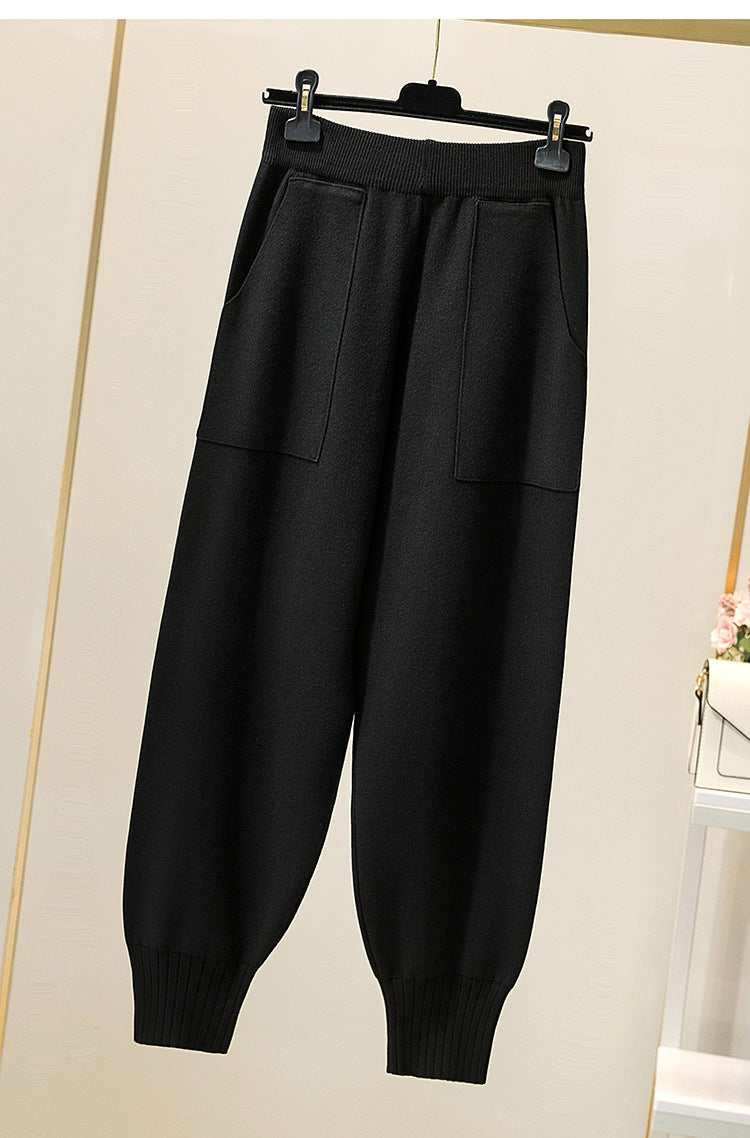 Plus-sized Wool Pants Women