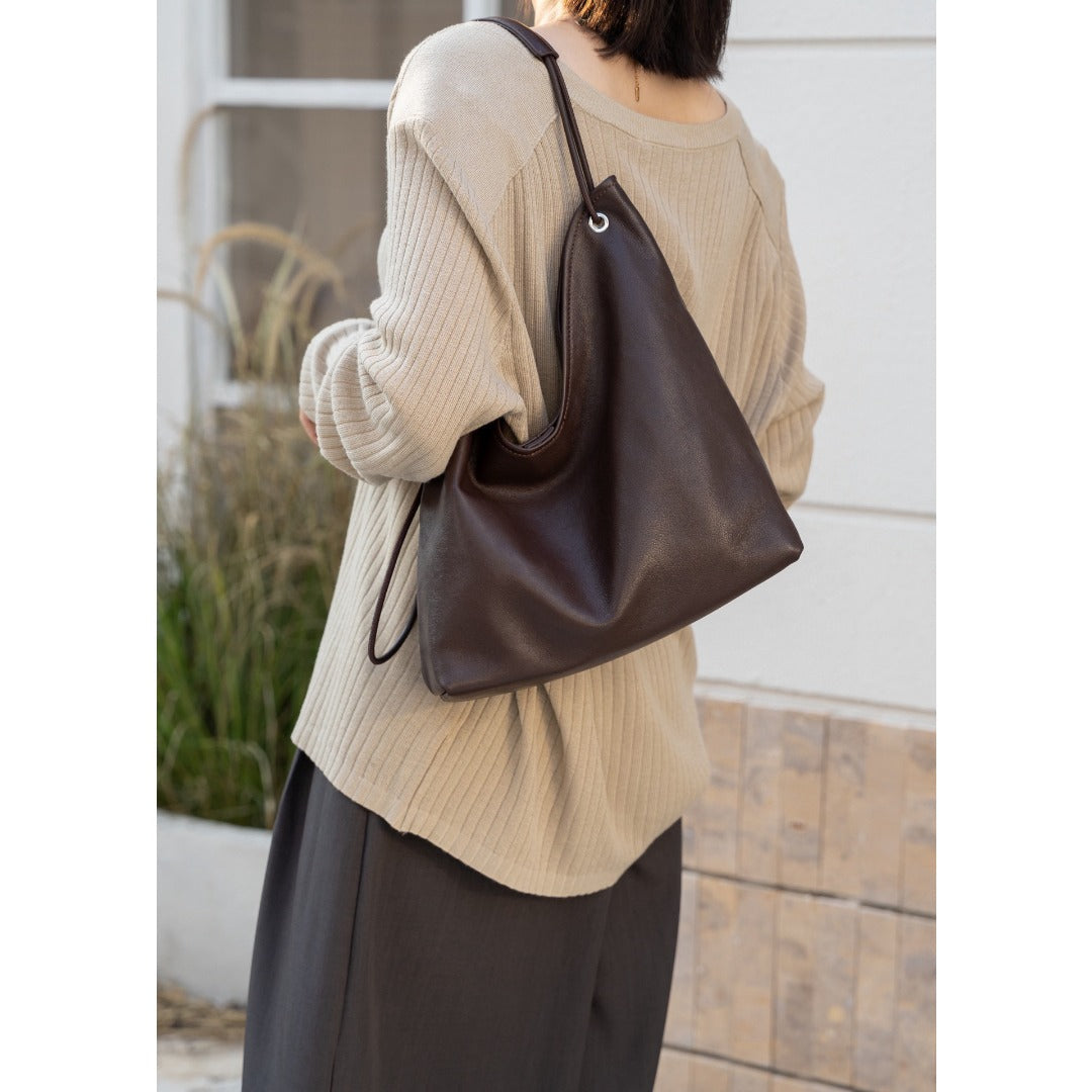 Real Leather Women’s Shoulder Purse