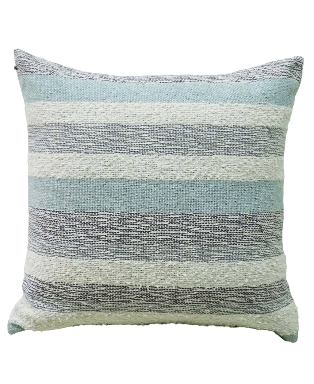 Vibhsa Handwoven Textured Stripe Decorative Pillow