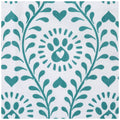 Patterned Table Runner - turquoise patterned and checkered dog prints