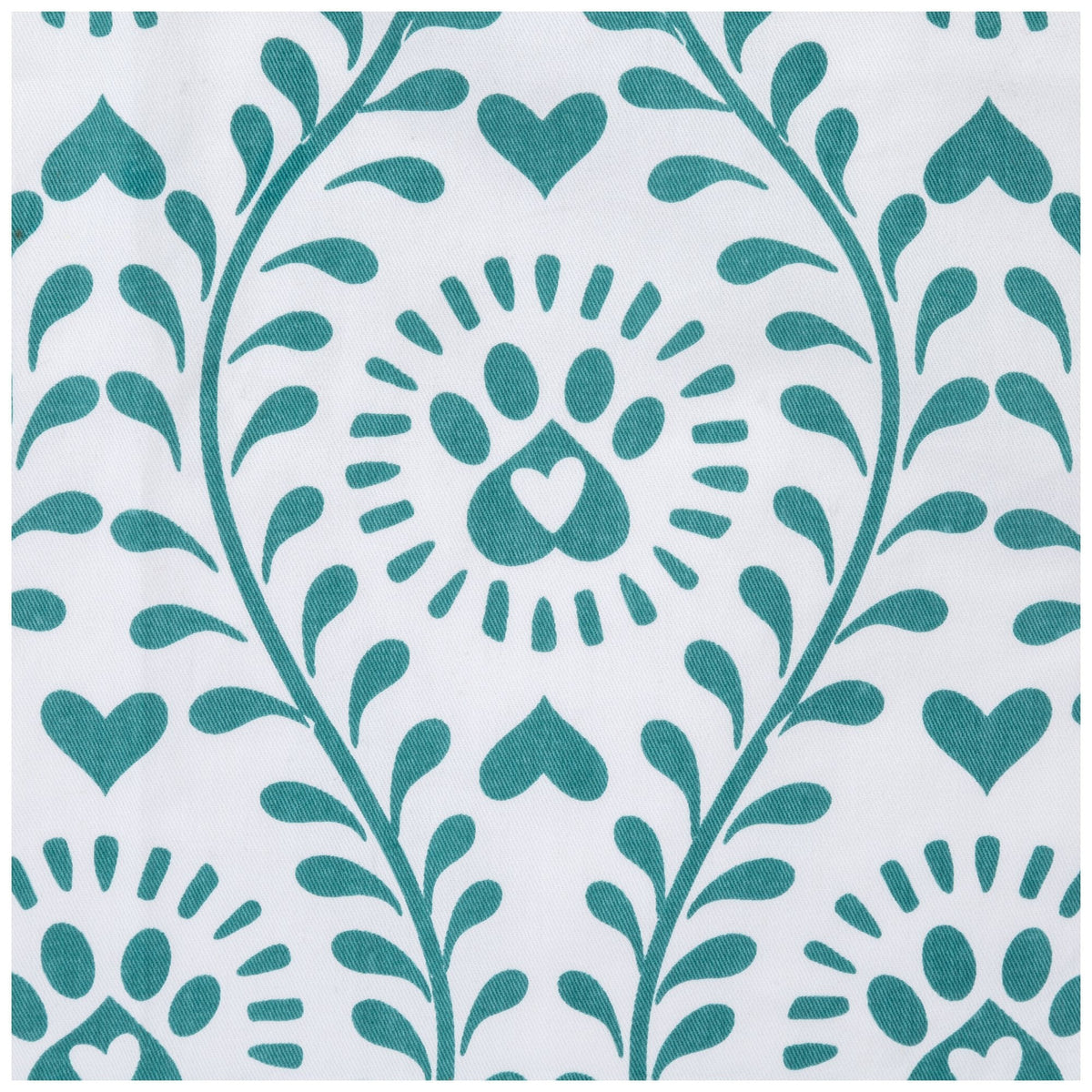 Patterned Table Runner - turquoise patterned and checkered dog prints