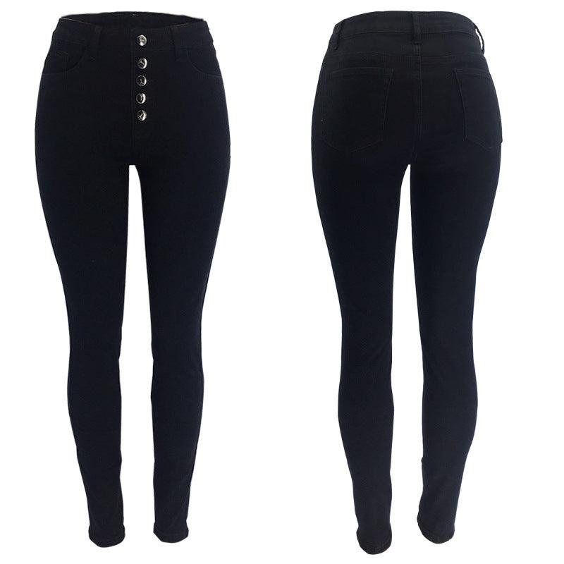 High Waisted Skinny Jeans - Stylish and Comfortable Denim Jeans for Women