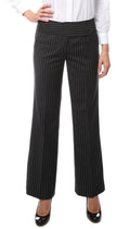 Women’s Black Pinstripe Dress Pants
