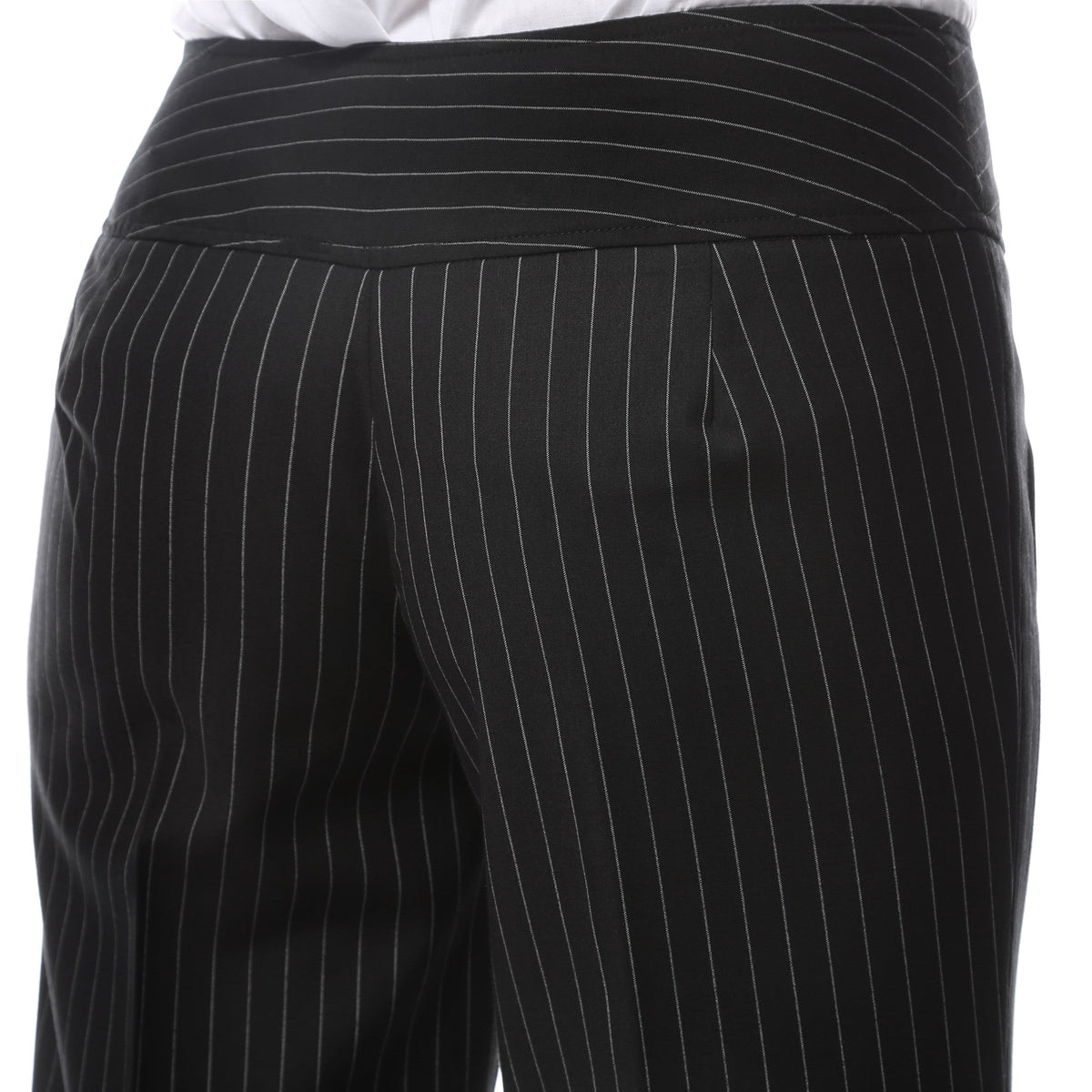 Women’s Black Pinstripe Dress Pants