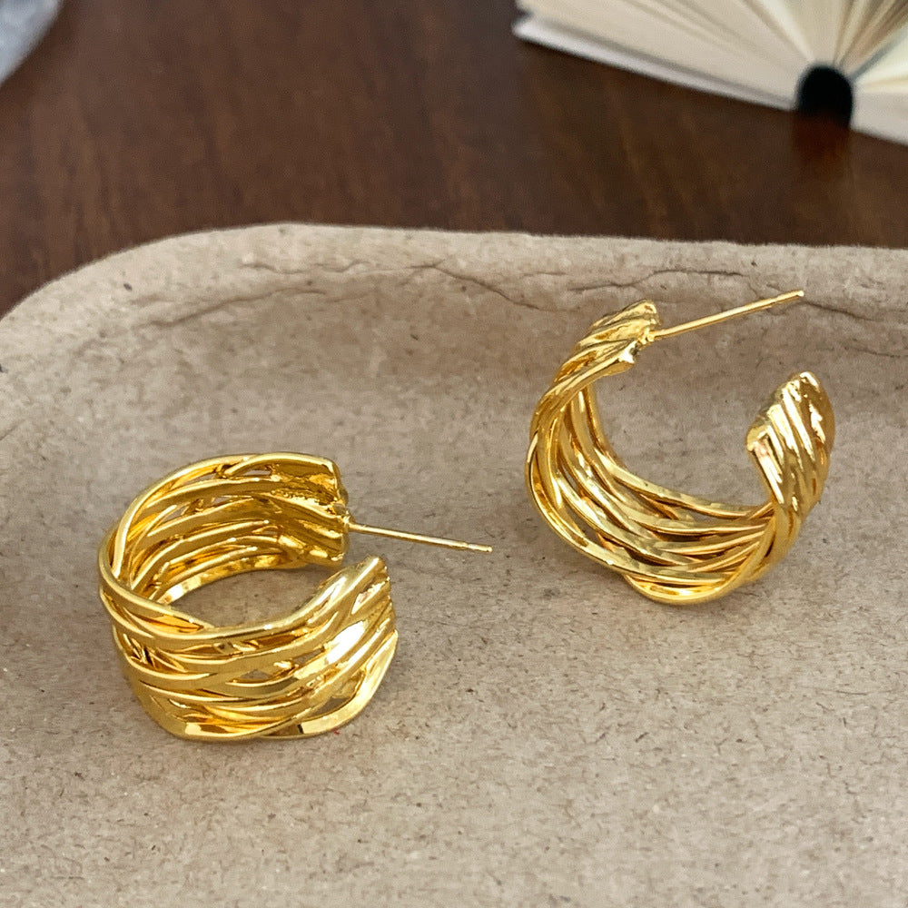 Women's Design Simple Everyday Fashion Light Luxury Earrings