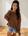 Zya Drop Shoulder Loose Sweater