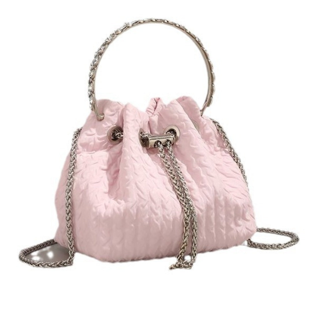 Rhinestone chain Handbag