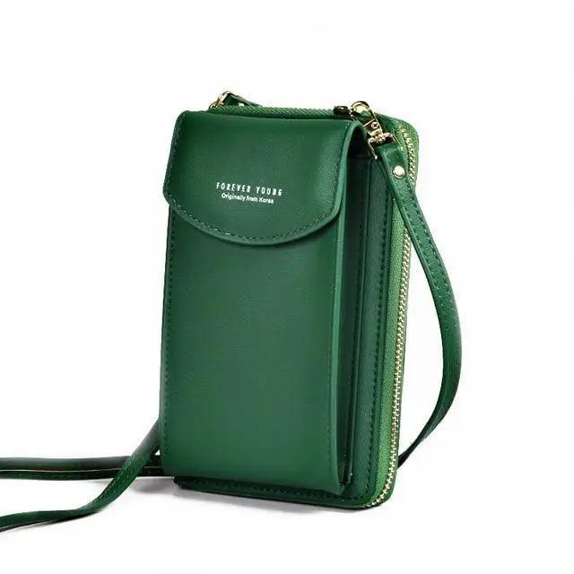 Small PU Leather Luxury Crossbody Phone Bag