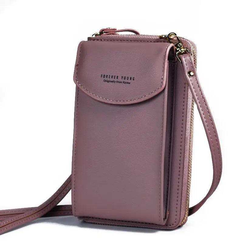 Small PU Leather Luxury Crossbody Phone Bag