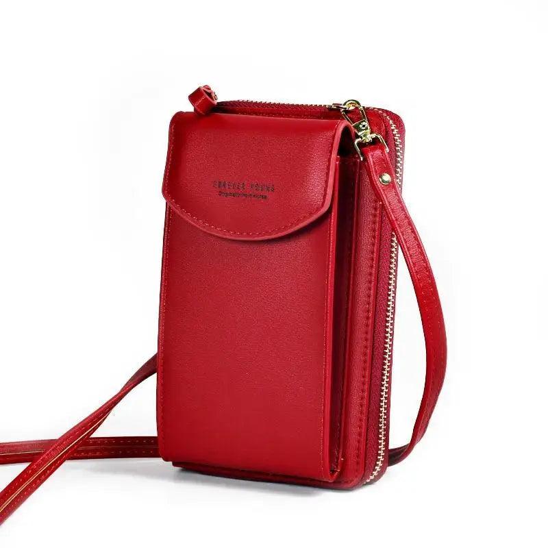 Small PU Leather Luxury Crossbody Phone Bag