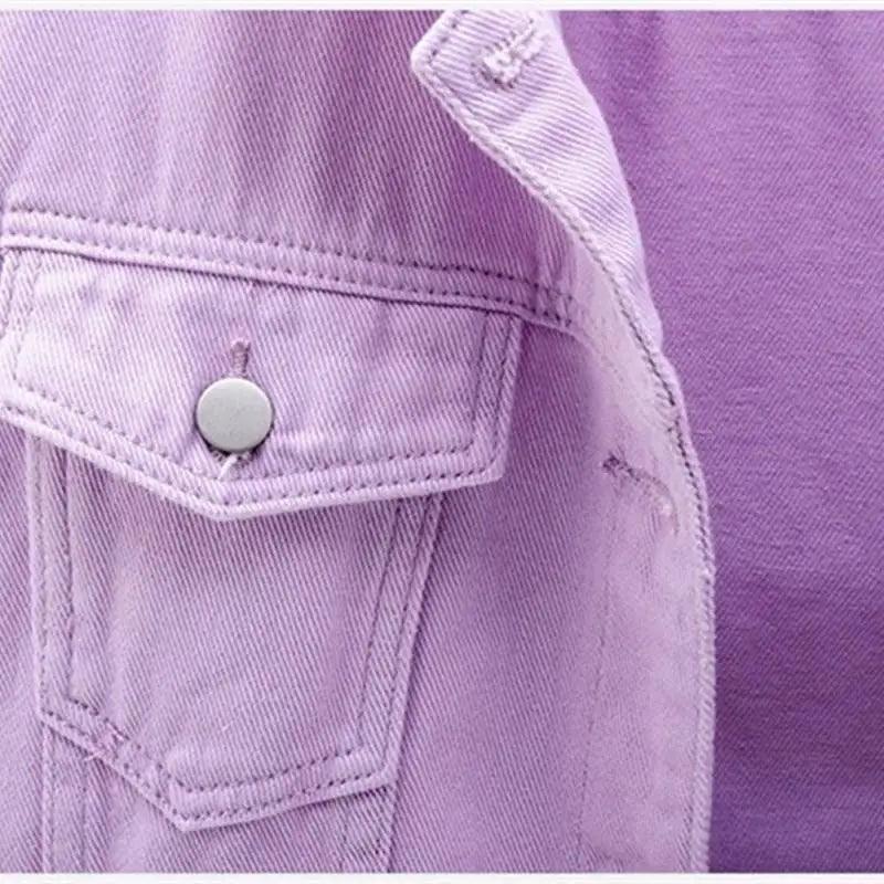 New Stunning Women's Plus Size Denim Jacket Spring Autumn