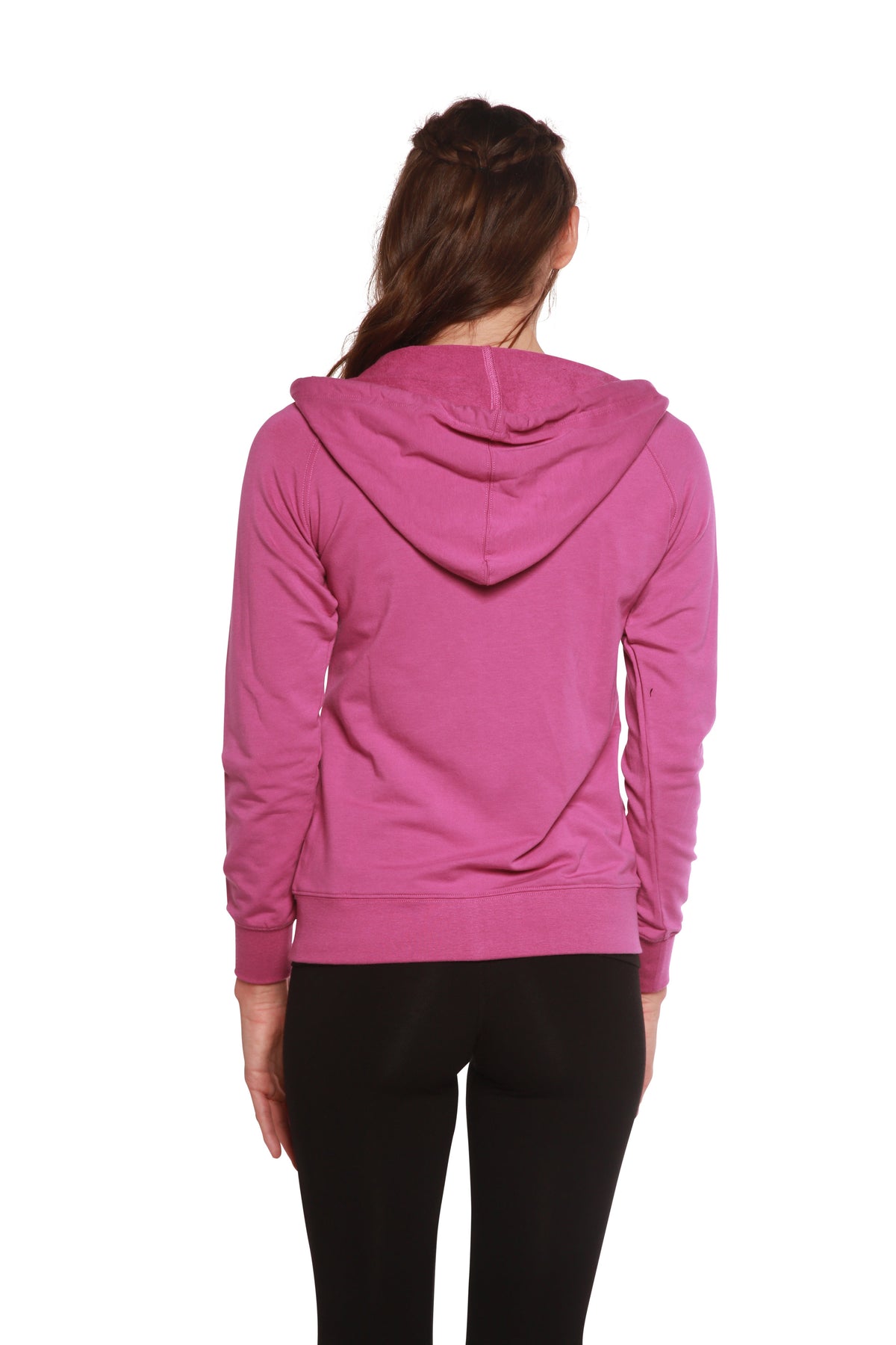 Women's Bamboo French Terry Zip Hooded Sweatshirt