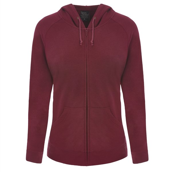 Women's Bamboo Zip Hooded Sweatshirt